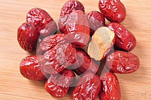 Fresh red jujube--a traditional chinese food